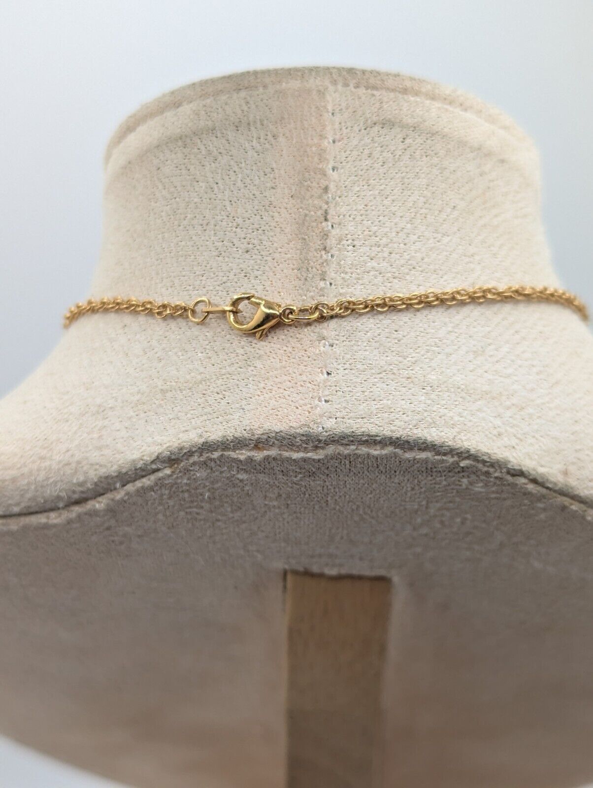 Dominique Premier Designs Necklace Gold-Tone Multi Gemmed Cross 18" Chain
