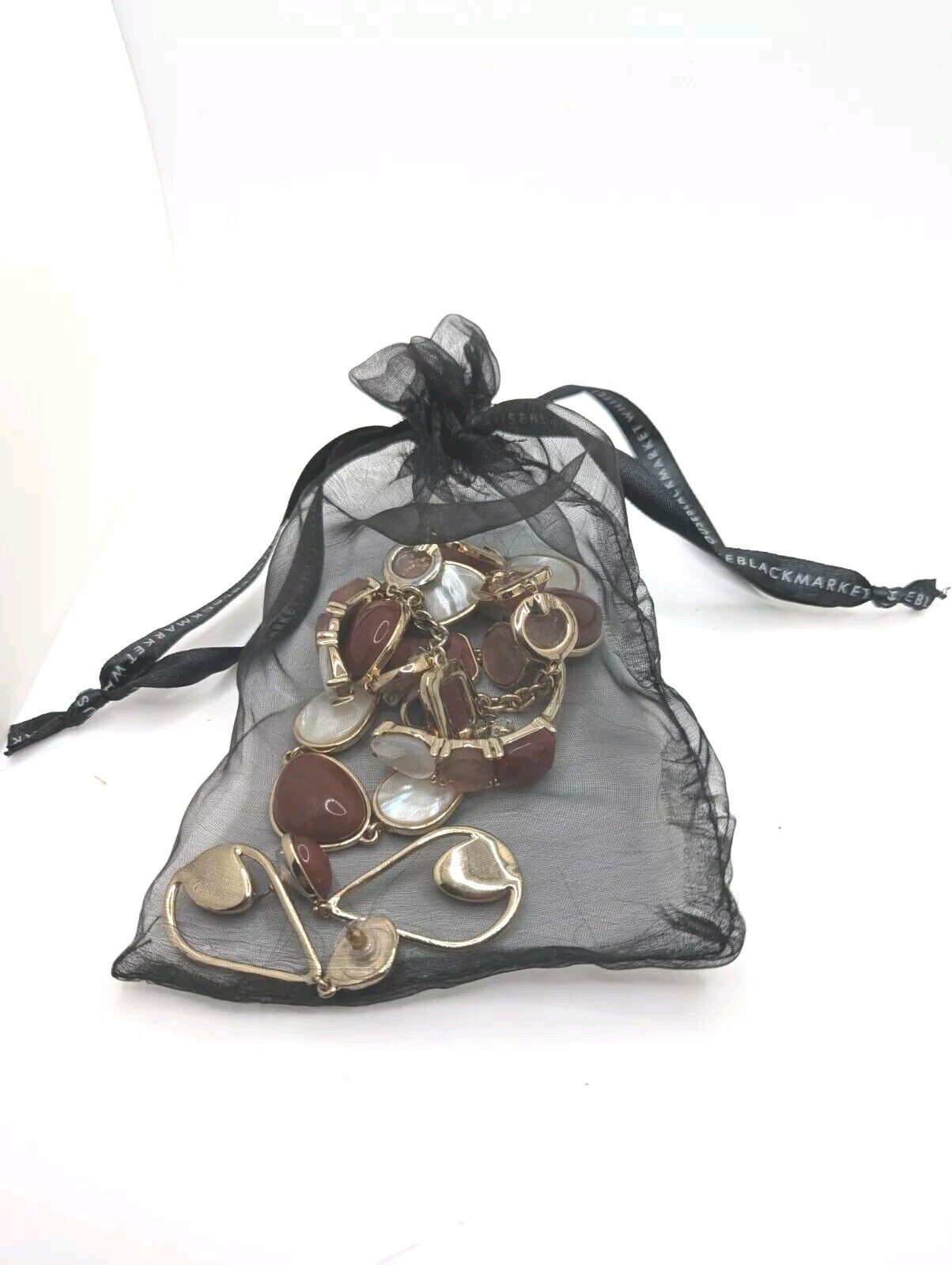 JEWELRY SET White House Black Market Gold tone Women's Fashion