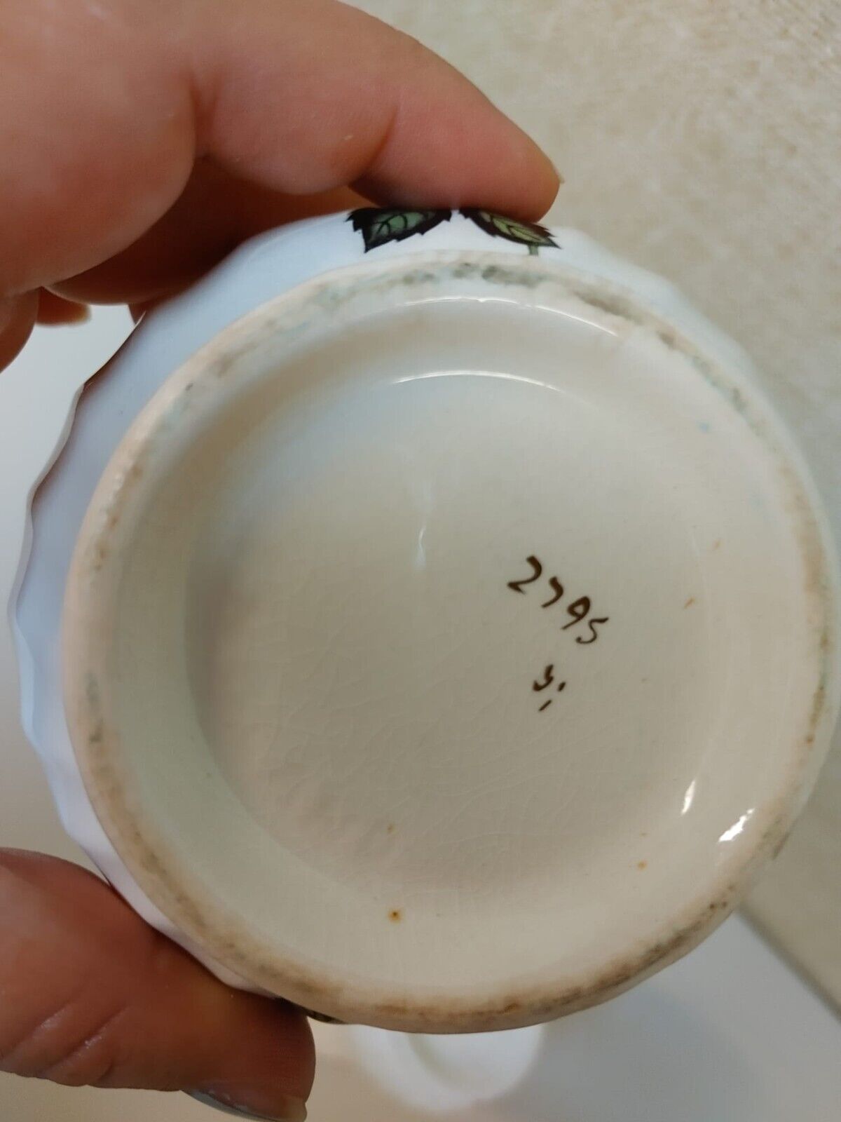 1970's Cream & Sugar Set, Sweet Rose Cream and Sugar With Gold Trim, Tea Time