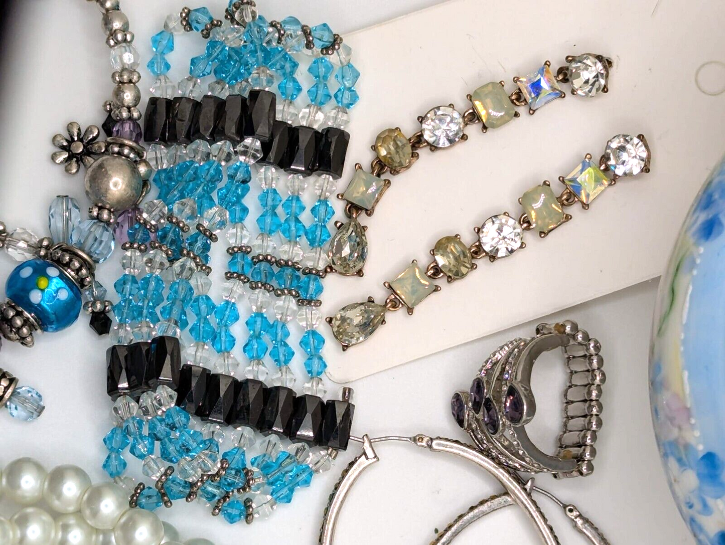 Vintage to Now Costume Jewelry Lot Wearable Bracelet Necklace ++ Gift for her