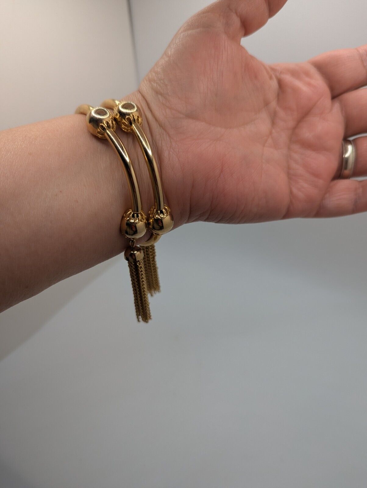 Marc by Marc Jacobs Tassel Wrap Bracelet Gold-Plated Brass
