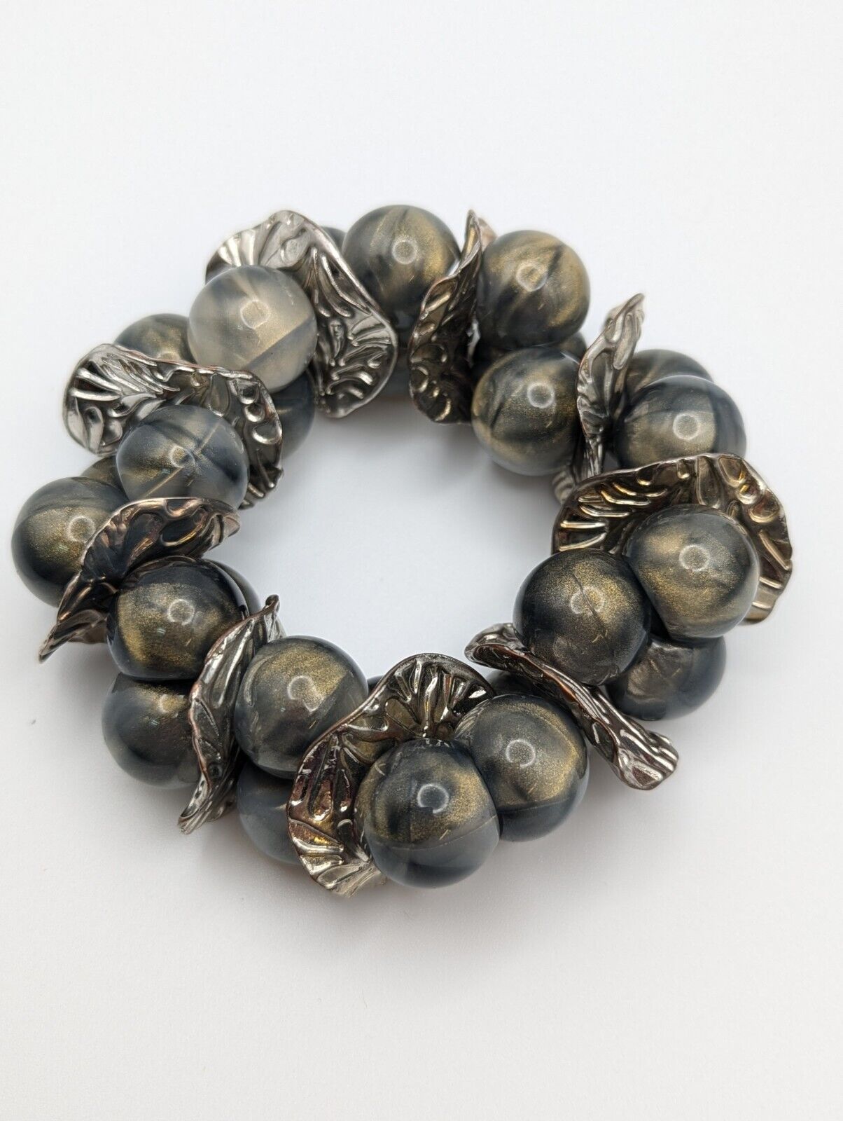 Lot of 3 Vintage Chunky Bracelet Bangle Bohemian