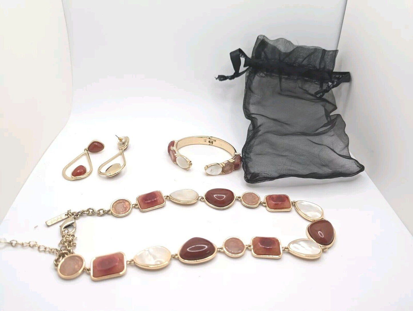 JEWELRY SET White House Black Market Gold tone Women's Fashion