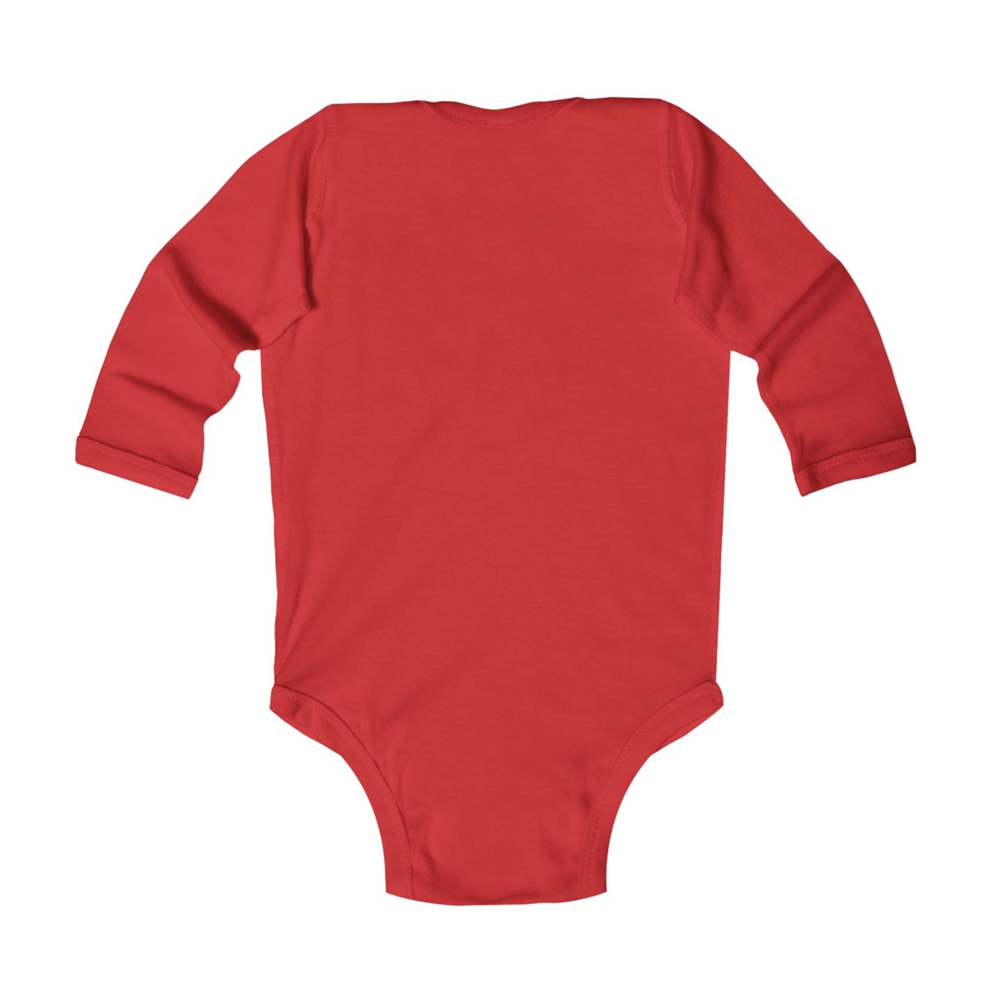My First Christmas Infant Long Sleeve Bodysuit - Cute Sleeping Baby Holiday Onesie