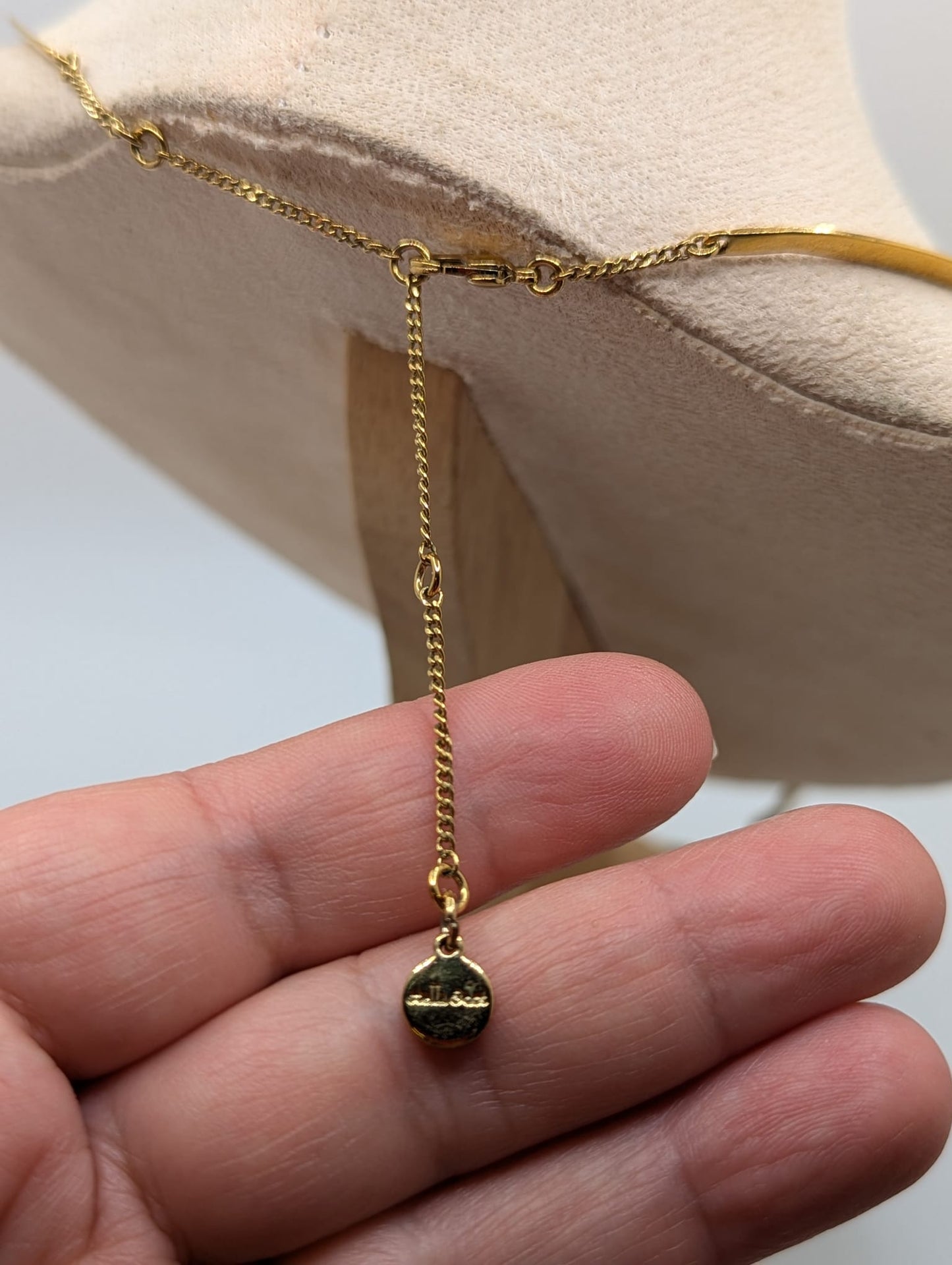 Stella and Dot Gold Tone Layering Statement Necklace Choker