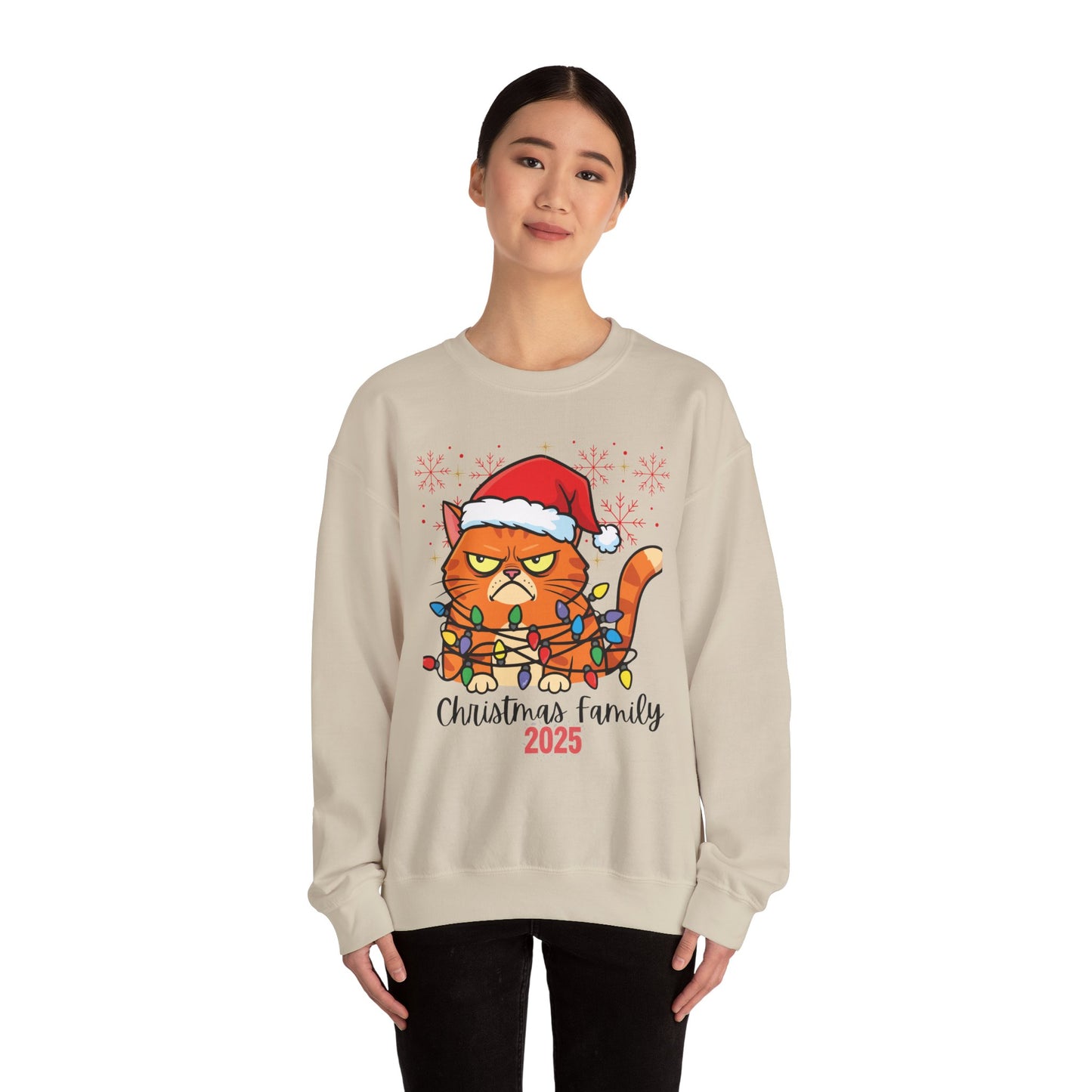 Christmas Family Sweatshirts Heavy Blend Crewneck