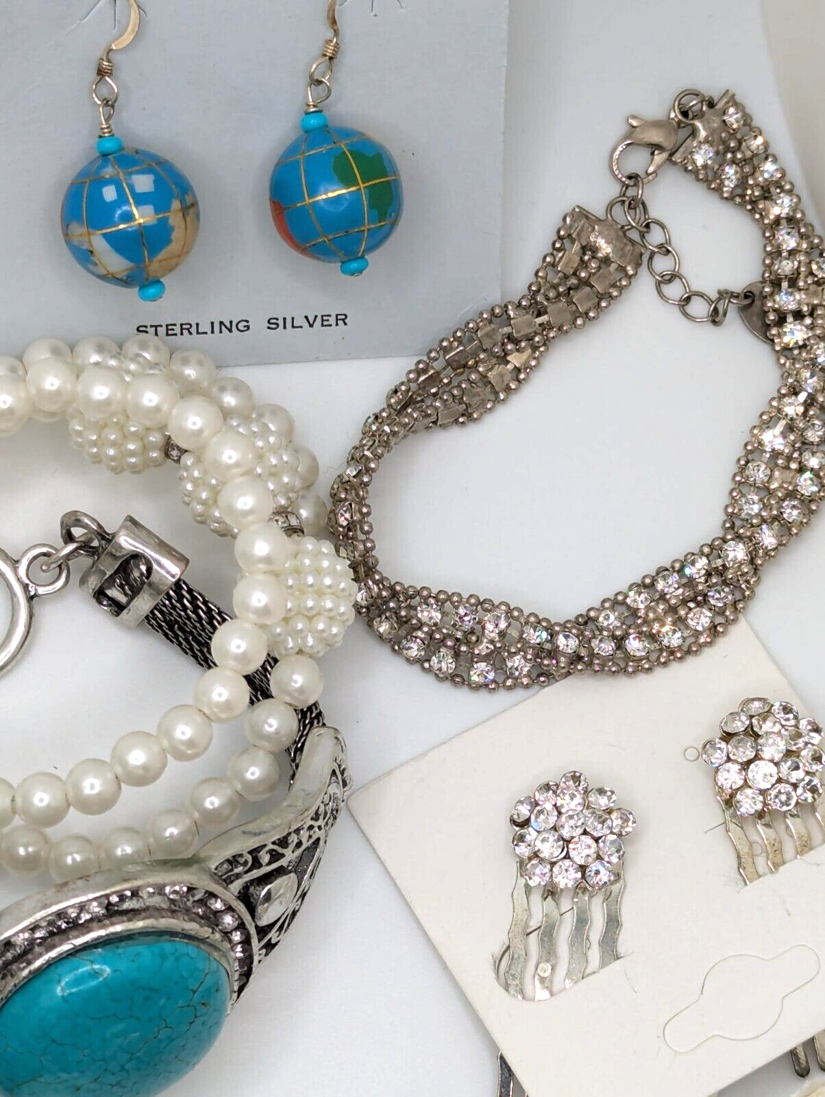 Vintage to Now Costume Jewelry Lot Wearable Bracelet Necklace ++ Gift for her