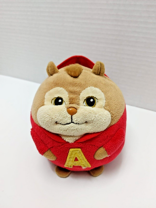 Ty Beanie Baby Ballz Alvin And The Chipmunks Toy The Squeakquel Movie Stuffed 5"