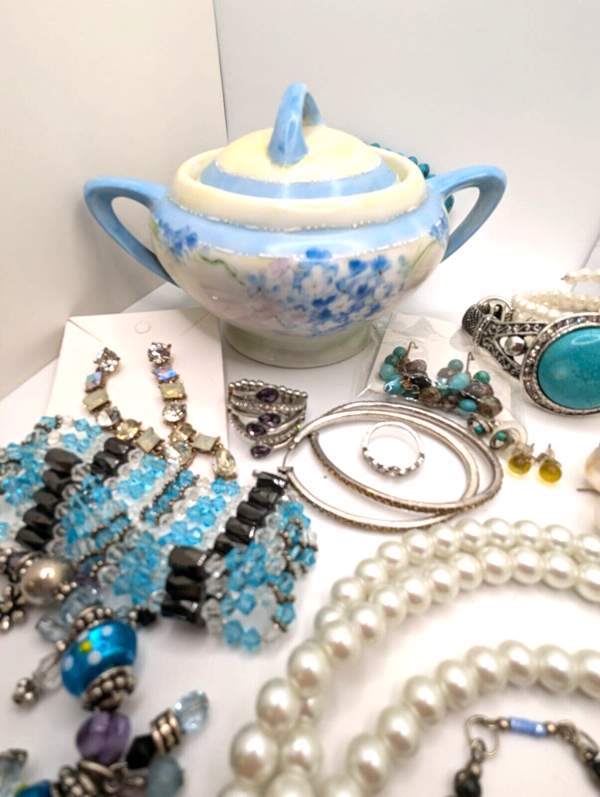 Vintage to Now Costume Jewelry Lot Wearable Bracelet Necklace ++ Gift for her