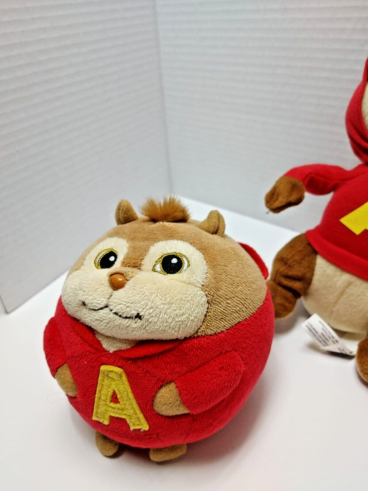 Ty Beanie Baby Ballz Alvin And The Chipmunks Toy The Squeakquel Movie Stuffed 5"