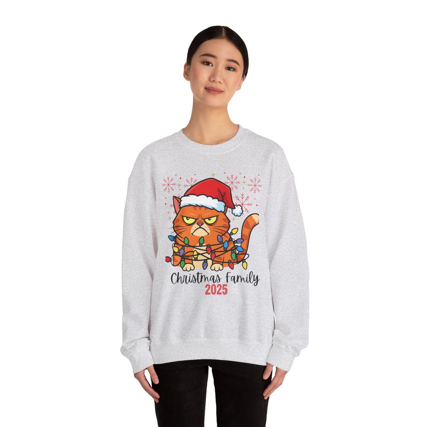 Christmas Family Sweatshirts Heavy Blend Crewneck