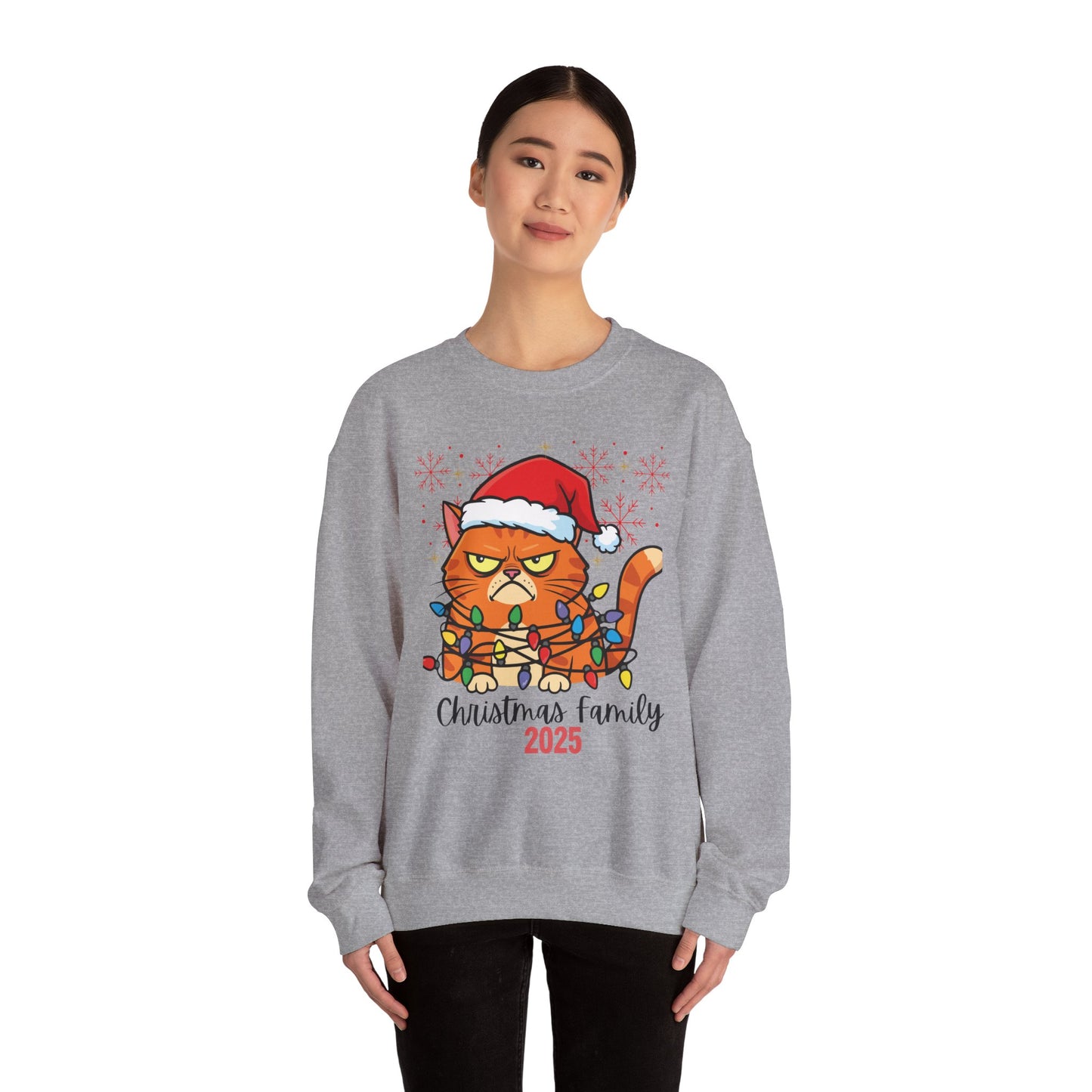 Christmas Family Sweatshirts Heavy Blend Crewneck