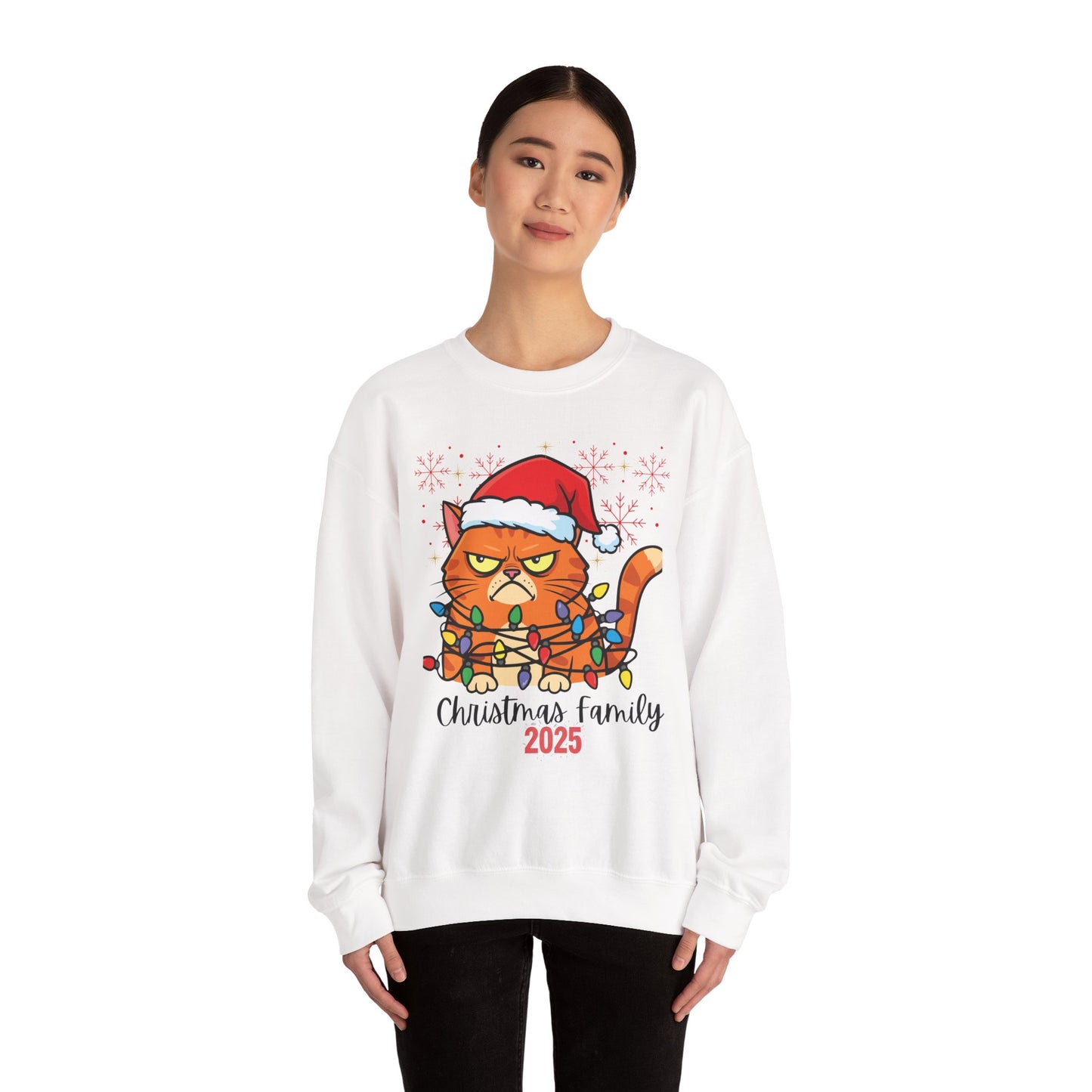Christmas Family Sweatshirts Heavy Blend Crewneck