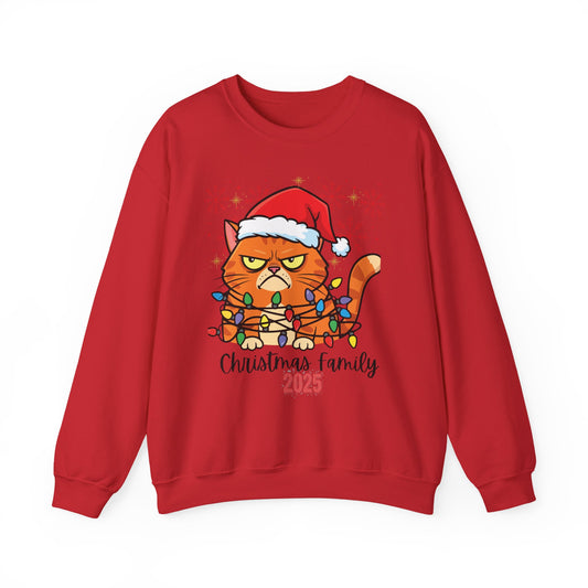 Christmas Family Sweatshirts Heavy Blend Crewneck