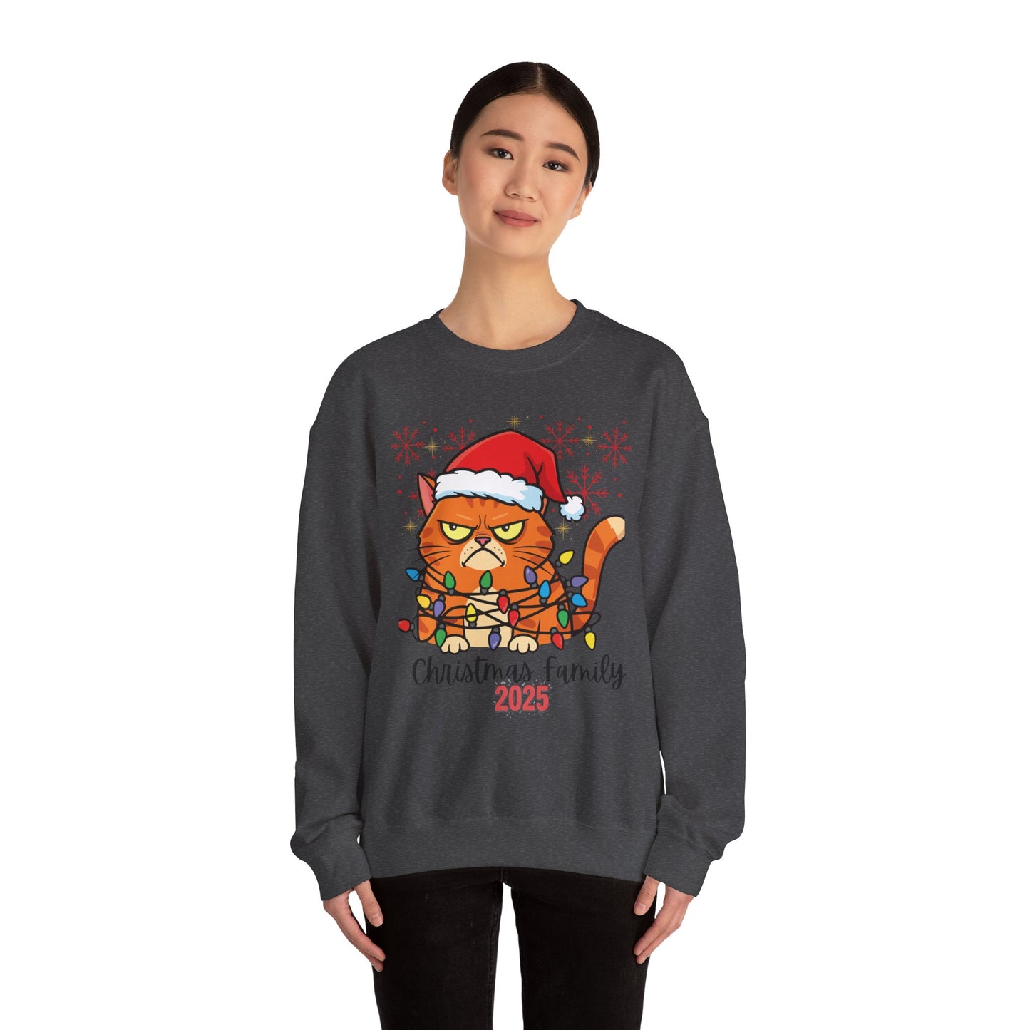 Christmas Family Sweatshirts Heavy Blend Crewneck