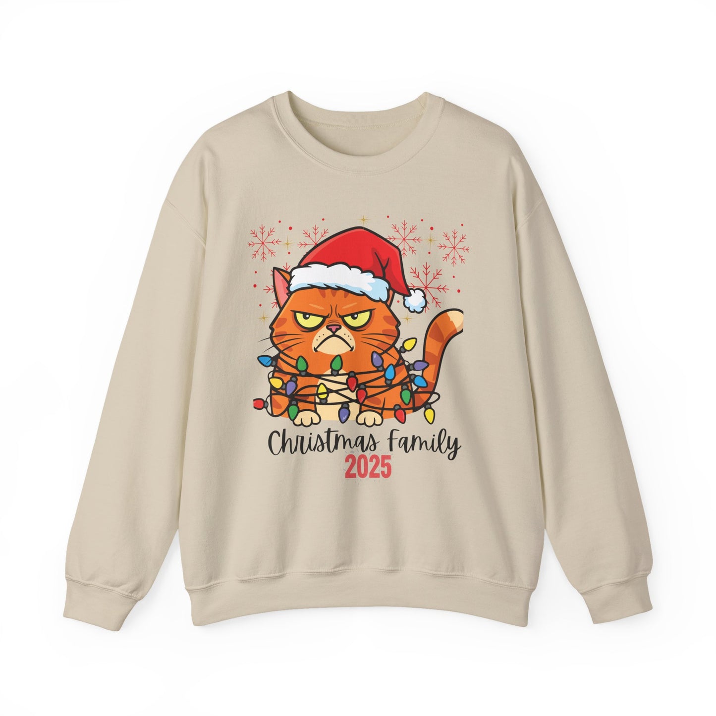 Christmas Family Sweatshirts Heavy Blend Crewneck