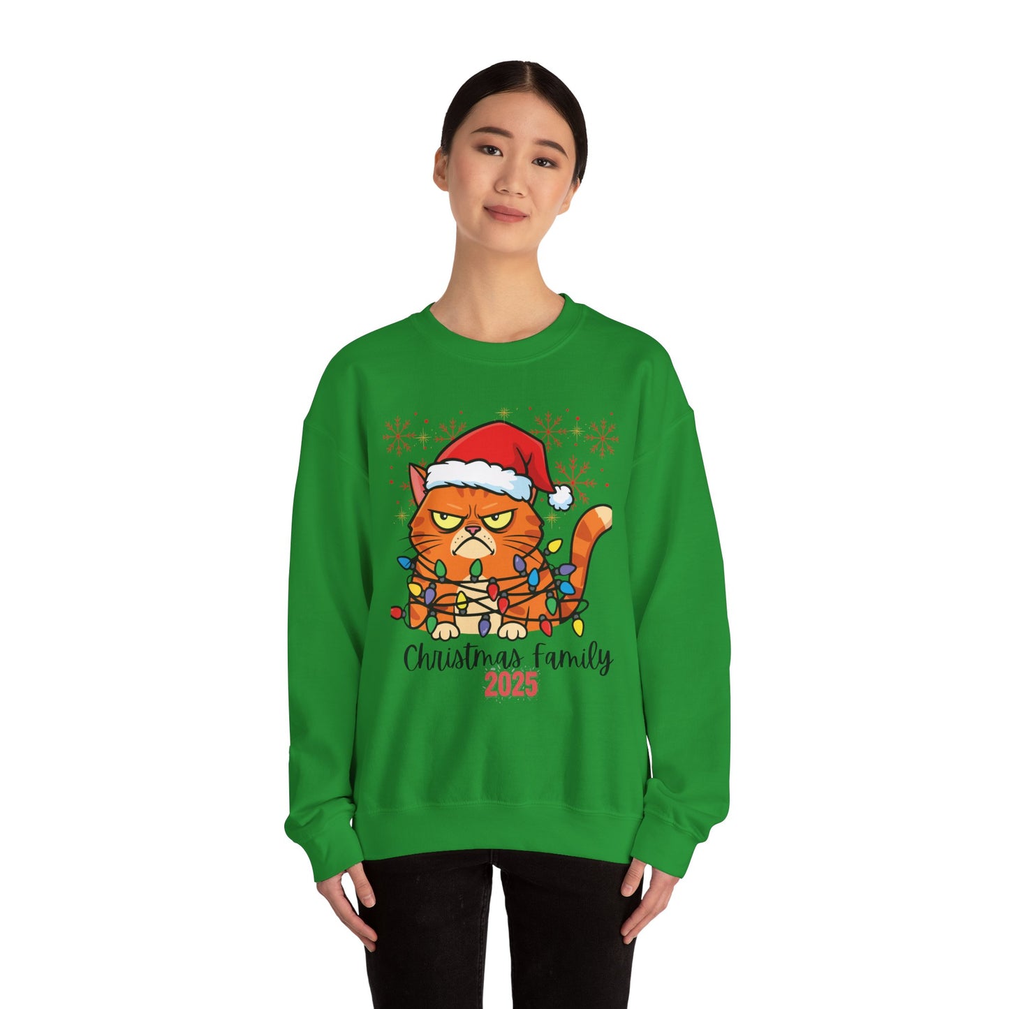 Christmas Family Sweatshirts Heavy Blend Crewneck
